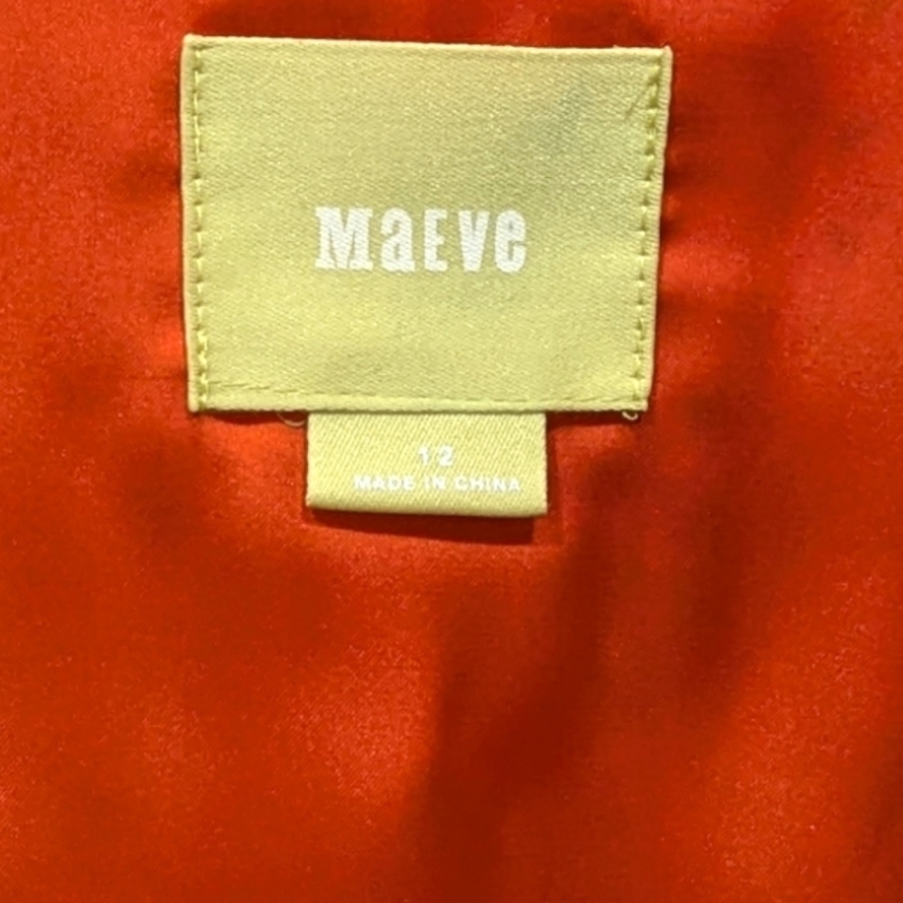 Anthro Maeve Blushed Paisley Chiffon Cape Maxi Dress (12) - Picture 4 of 8